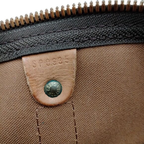 634379BV (X6) Louis Vuitton Travel Bag Keepall 45 Brown Monogram - Picture 8 of 9